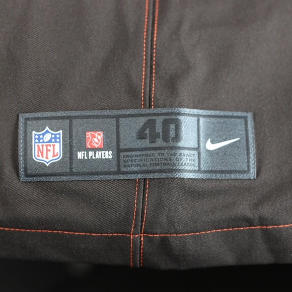 NWT Nike Cleveland Browns BLANK On Field Jersey - Picture 2 of 8